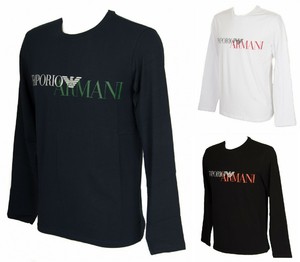 maglia manica lunga armani uomo