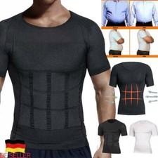 Herren Taillenformer T-Shirt Body Shaper Musk...