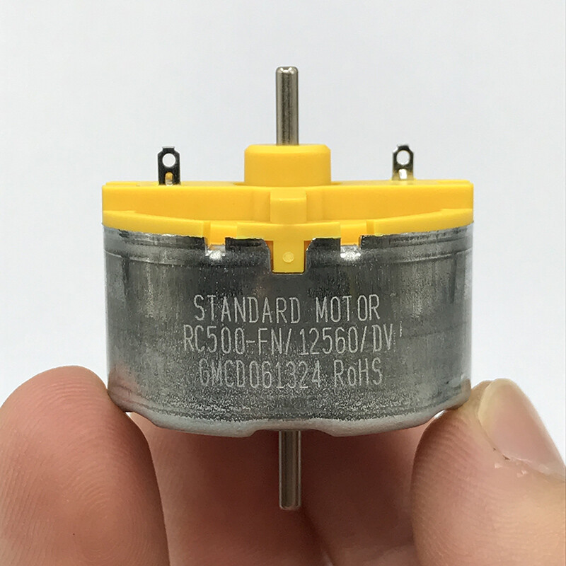 Standard Motor RC500-KW/17300 DC 6V-12V Micro 32mm Diameter Round Spindle Motor - Foto 5