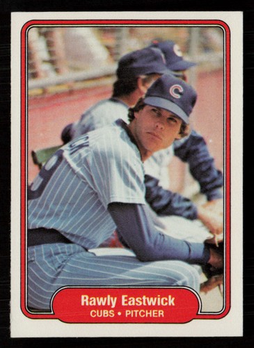 Rawly Eastwick 1982 Fleer #596 Chicago Cubs Baseballkarte