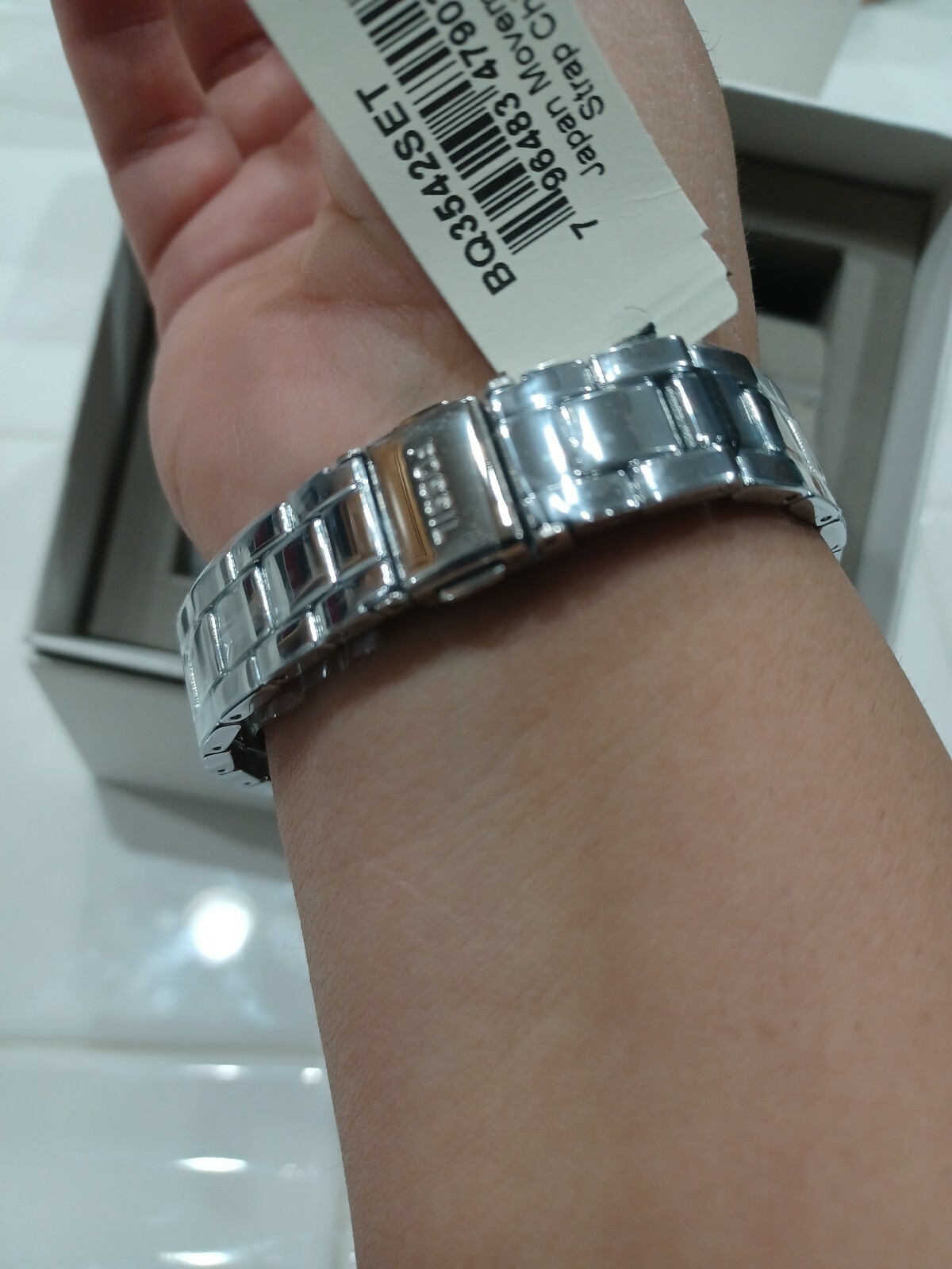 Fossil Suitor Silver Tone Watch \u0026 2 