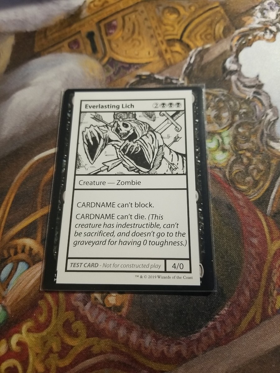 Everlasting Lich No PW MTG Mystery Booster - Pack Fresh - | eBay