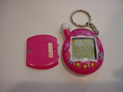 nice,working,original TAMAGOTCHI CONNECTION fuscia w/pink/blue
