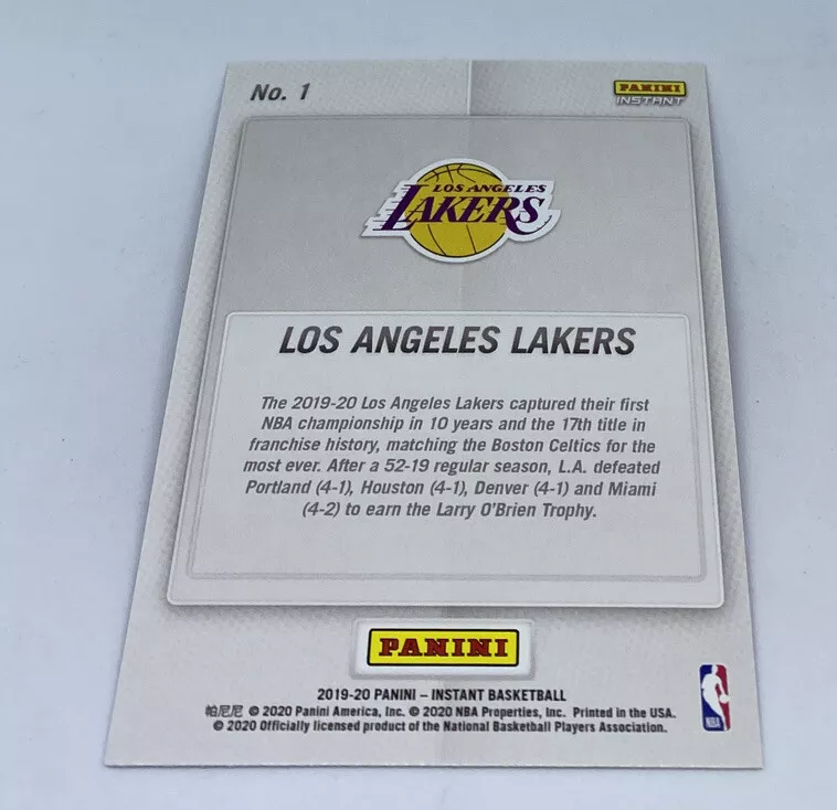 Los Angeles Lakers Champions Logo (2019-20)  Lakers championships, Lakers,  Los angeles lakers