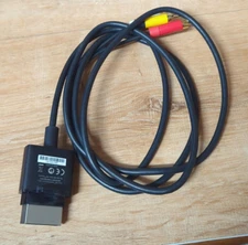 Genuine OEM Microsoft Xbox 360 Composite AV RCA Cable Cord (X821376-001)