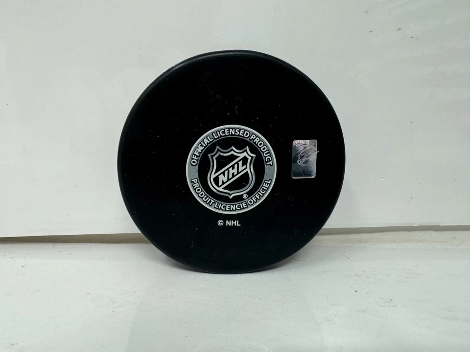 Mike Gartner Toronto Maple Leafs Firmado NHL Autógrafo Disco Dorado Automático Foto 3 de 4