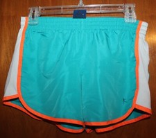 DANSKIN NOW Ladies' Small 4-6 RUNNING/ATHLETIC SHORTS blue; unlined EUC