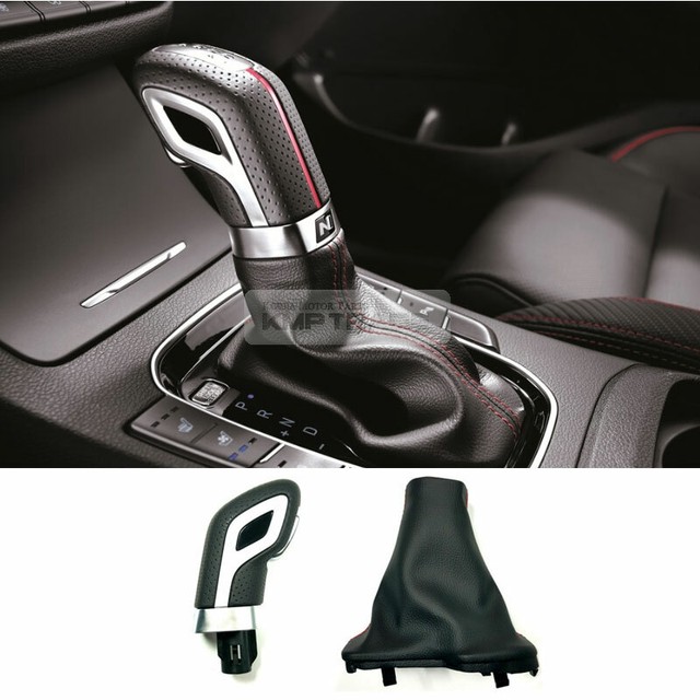 OEM Gear Shift lever Knob + Gear Boot 2p for Hyundai 20192020 i30 N Elantra GT eBay