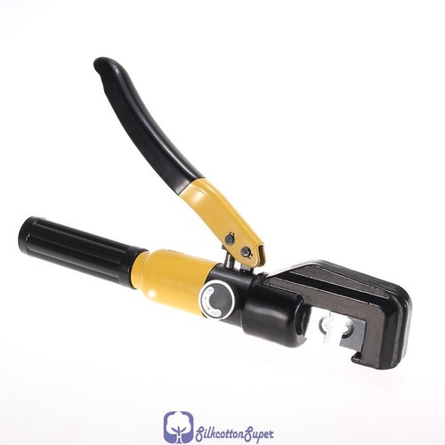8T Hydraulic Tube Terminals Crimper Crimping Dies Cable Lugs Battery Wire Tool - Picture 5 of 11