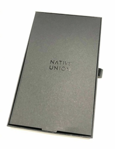 NATIVE UNION Marquetry custodia posteriore lusso APPLE iPhone Xs Max nero/rosa - Foto 4 di 18