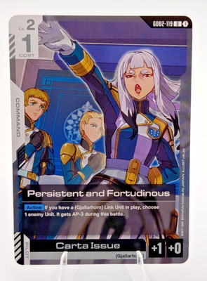 Gundam GD02-119 Persistent and Fortudinous - Dual Impact (GD02)