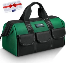 Tool bag 15 inches 37 x 21 x 26 cm compact bag for tools made of durable 1680...
