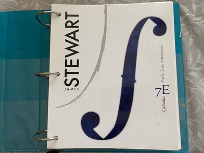 James Stewart Calculus: Early Transcendentals 7th Edition LOOSE LEAF EDITION