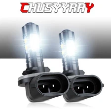 2x White LED light bulbs for Deere X465 X475 X485 X495 X575 X585 X595; R13623