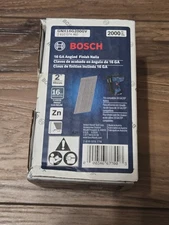 2"In 16Ga Angled Finish Nails 20 Degrees 2000 Pcs Bosch GN16G200GV  |A1