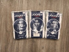 Jockey Classics NIP Lot Of 3 3 Pack Staynew Technology Y-Fly Briefs Size 34