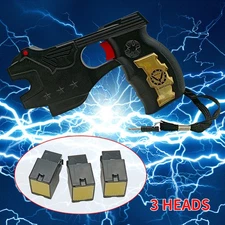 10 Million Volt Rechargeable Pistol Grip STUN GUN / Light Self Defense