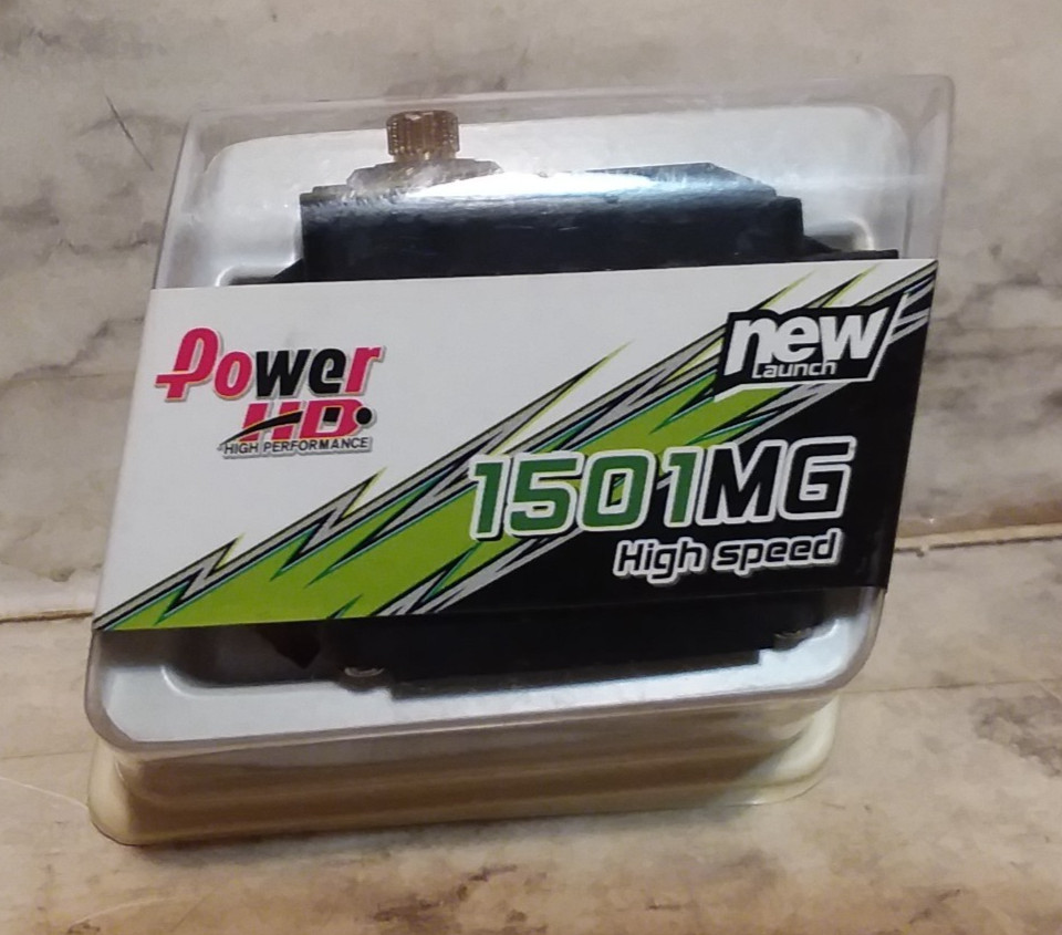 NEW Power HD 1501MG High-Torque Metal Gear Standard Servo 1/10 1/8 RC Car Plane