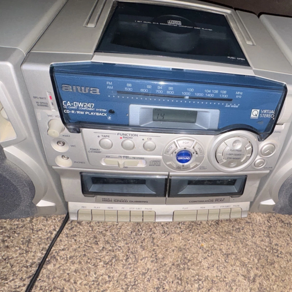 Aiwa CD-RW Home Audio Compact & Shelf Stereos for sale | eBay