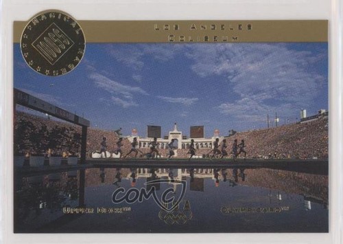 1996 Upper Deck Olympicard Magical Images LA Memorial Coliseum Los Angeles 2k3 - Picture 1 of 3