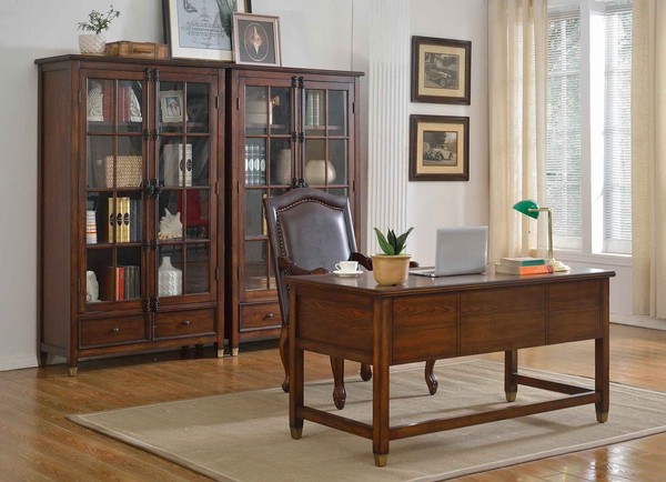 BüRo Schreibtisch + Sessel Schreibtische Tisch Holztisch Stuhl Tische Neu 2Tlg-image