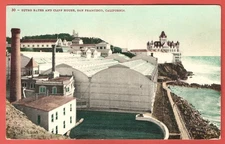 SUTRO BATHS and CLIFF HOUSE, SAN FRANCISCO, CALIF. – c. 1915 Postcard