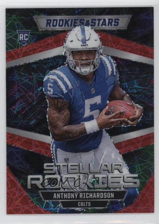 2023 Panini Rookies & Stars Stellar Longevity Prizm Anthony Richardson RC 1k3z
