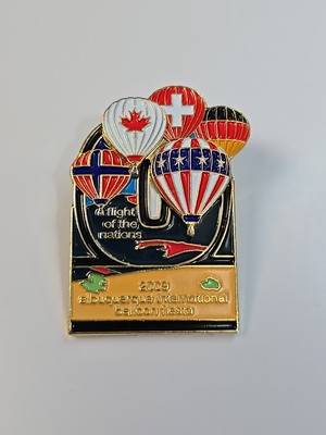 Albuquerque International Balloon Fiesta 2009 Lapel Pin Flight of the Nations