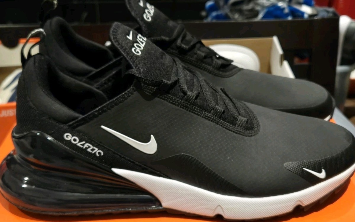 NIKE AIR MAX 270 G GOLF BLACK WHITE CK6483-001 MEN'S SIZE 14 | eBay