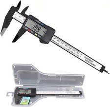 Electronic Digital Caliper Measuring Tool, Stainless Steel Vernier Caliper