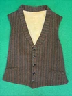 Reproduction Civil War Wool Vest Civilian 5 Button Front Two Pockets Size 40