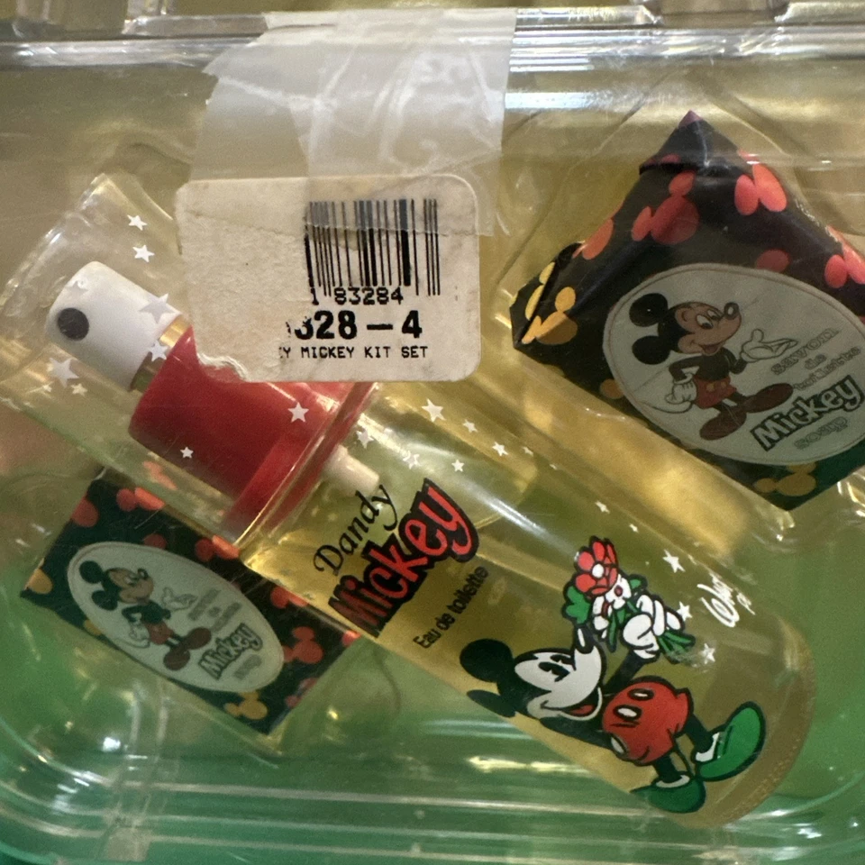 Disney Vintage Dandy Mikey EDT And Soap Set New Please Read Description - Image 3 of 3