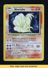 Ninetales Holo Pokemon Base Set #12 1999 READ