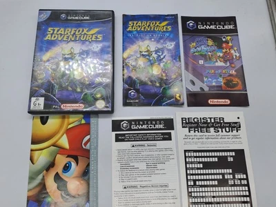 Nintendo Gamecube Starfox Adventures Complete - image 1 of 4