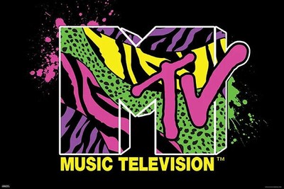 638200 Mtv Logo Music Television Classic Iconic 90's Nostalgia Wall Decor Poster