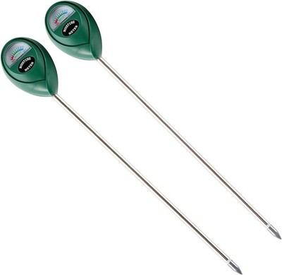 Extended Long Probe Soil Moisture Meter 2 Pack Plant Water Meter Soil Meter