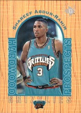 1996-97 UD3 #4 Shareef Abdur-Rahim RC Rookie Card. rookie card picture