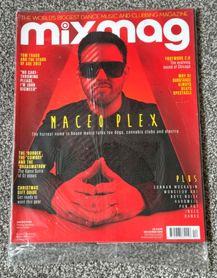 Rare Still SEALED 2013 Original Mixmag Magazine + CD  December 2013 Maceo Plex