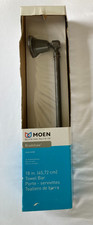 MOEN Bradshaw Oil Rubbed Bronze 18in Towel Bar - Sealed, In Box