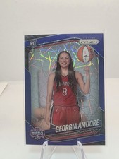 Georgia Amoore 2025 Panini WNBA Prizm Variation Blue Velocity RC #140 Mystics