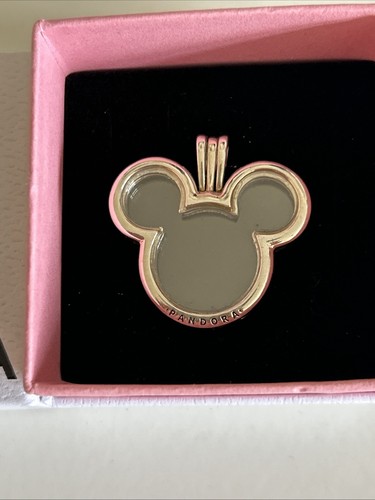 Genuino Pandora 🌟 Medallón Flotante Cabeza de Mickey Disney - Sin Collar - Imagen 2 de 17