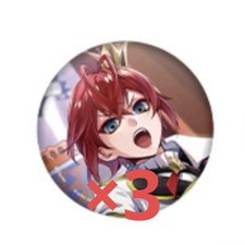 Twisted Wonderland dorm uniform Badge 3 Pack Riddle Rosehearts Heartslavil Seal