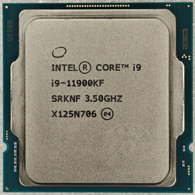 Intel Core i9-11900KF 3.5GHz 8-Cores 16-Threads 16MB LGA1200 SRKNF CPU Processor