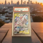 2019 Pokemon Mewtwo & Mew GX Power Partnership Tin Promo #SM191 PSA 10 “666” NEW