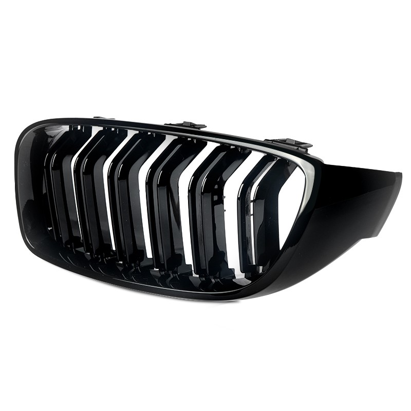 For BMW F32 F33 F36 420i 428i 430i F80 M3 F83 M4 Dual Slats Front Kidney Grille