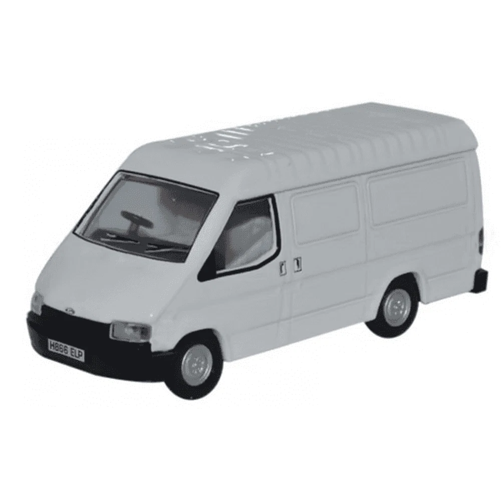 VANS Oxford Diecast 1:76 Mk3 Ford Transit Van Bianco 76FT3001