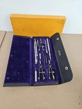 Dietzgen Kromet Drafting Set 1095-J Vintage With Box