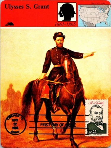 Dr Jim Stamps Maximum Card Ulysses S Grant 22C Fdc