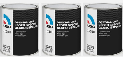 USC 15310  Kromate Light Lightweight Auto Body Filler (3 Gallons)