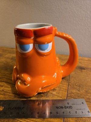 Hank The Octopus 16oz Orange 3D Coffee Cup Mug Disney Pixar Finding Dory Nemo